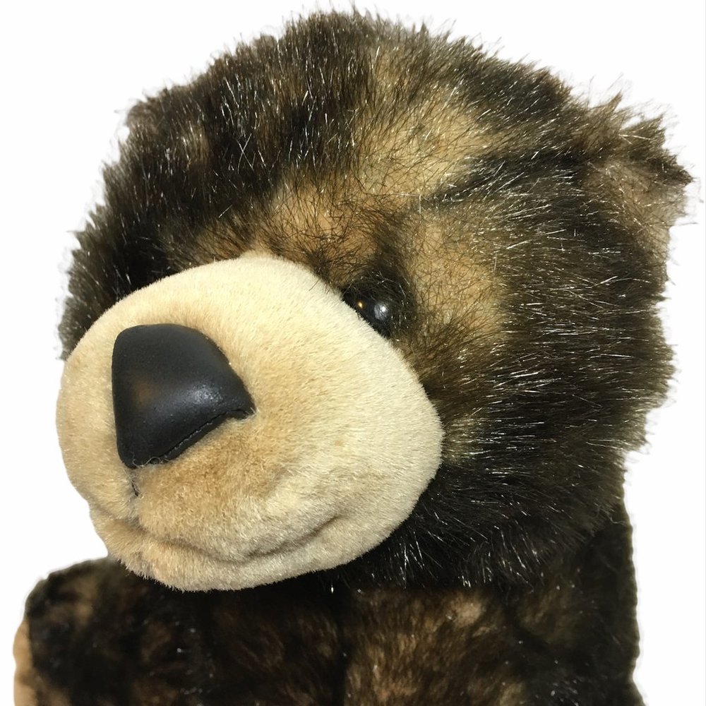 Animal Alley Grizzly Bear Plush w/Claws 12in. - Picture 5 of 12